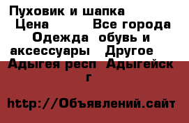 Пуховик и шапка  Adidas  › Цена ­ 100 - Все города Одежда, обувь и аксессуары » Другое   . Адыгея респ.,Адыгейск г.